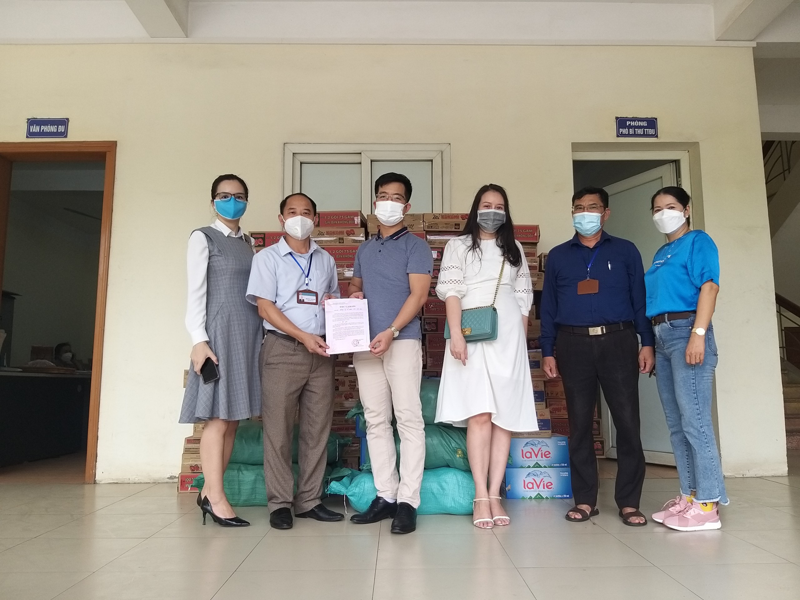 Công ty Cổ phần BIC Việt Nam ủng hộ 1,5 tấn gạo hỗ trợ công tác phòng chống dịch Covid - 19 phường Thượng Thanh, quận Long Biên, Hà Nội